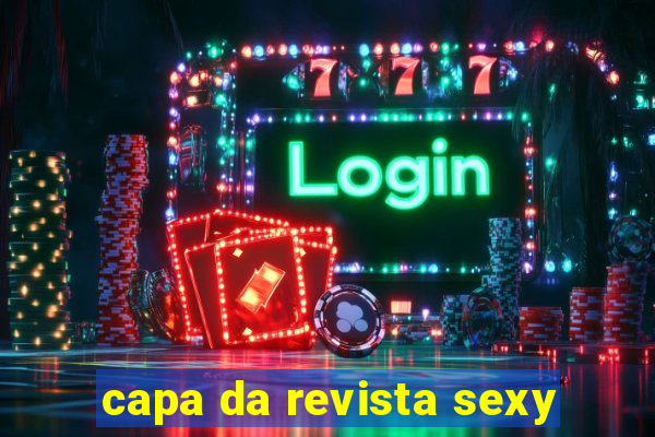 capa da revista sexy